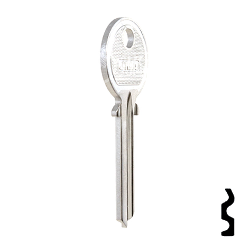 Uncut Key Blank | Universal | U6I Office Furniture-Mailbox Key JMA USA