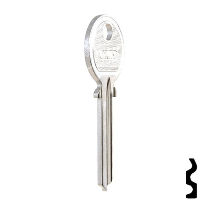 Uncut Key Blank | Universal | U6I Office Furniture-Mailbox Key JMA USA