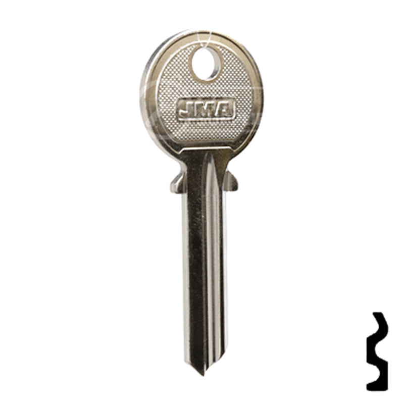 Uncut Key Blank | Universal | U6I Office Furniture-Mailbox Key JMA USA