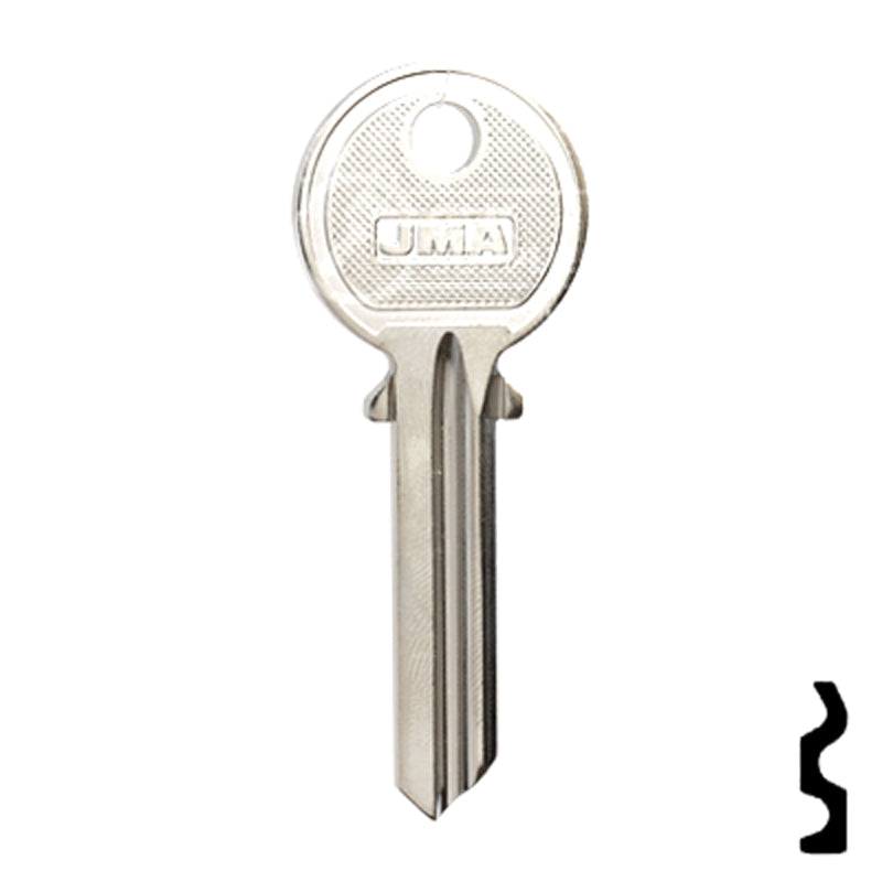 Uncut Key Blank | Universal | U6I Office Furniture-Mailbox Key JMA USA