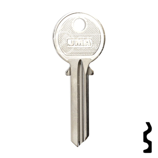 Uncut Key Blank | Universal | U6I Office Furniture-Mailbox Key JMA USA