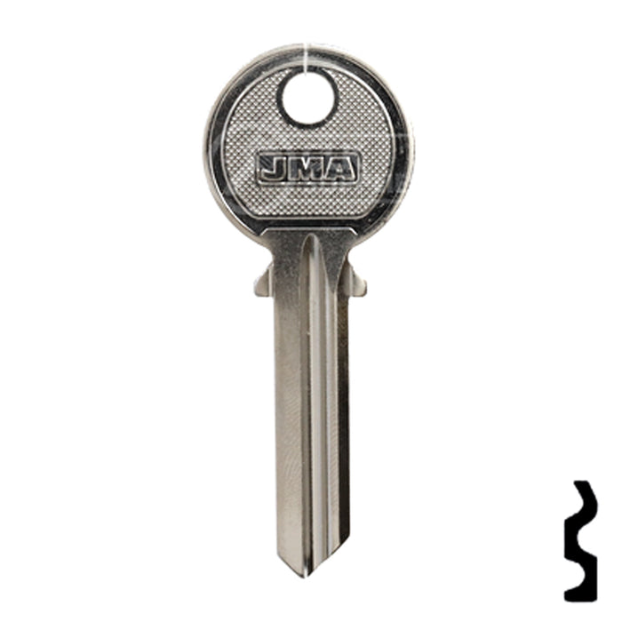 Uncut Key Blank | Universal | U6I Office Furniture-Mailbox Key JMA USA