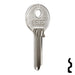 Uncut Key Blank | Universal | UL050-SI Office Furniture-Mailbox Key Ilco