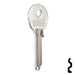 Uncut Key Blank | Universal | UL050-SI Office Furniture-Mailbox Key Ilco