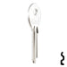 Uncut Key Blank | Universal | UL050-SI Office Furniture-Mailbox Key Ilco