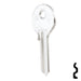 Uncut Key Blank | Universal | UL050-SI Office Furniture-Mailbox Key Ilco