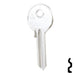 Uncut Key Blank | Universal | UL050-SI Office Furniture-Mailbox Key Ilco