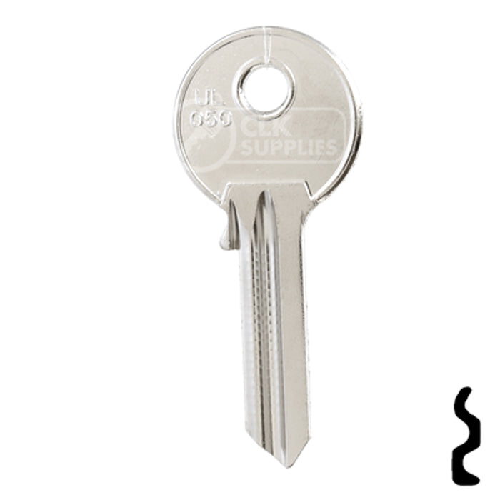 Uncut Key Blank | Universal | UL050-SI Office Furniture-Mailbox Key Ilco