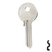 Uncut Key Blank | Universal | UL050-SI Office Furniture-Mailbox Key Ilco