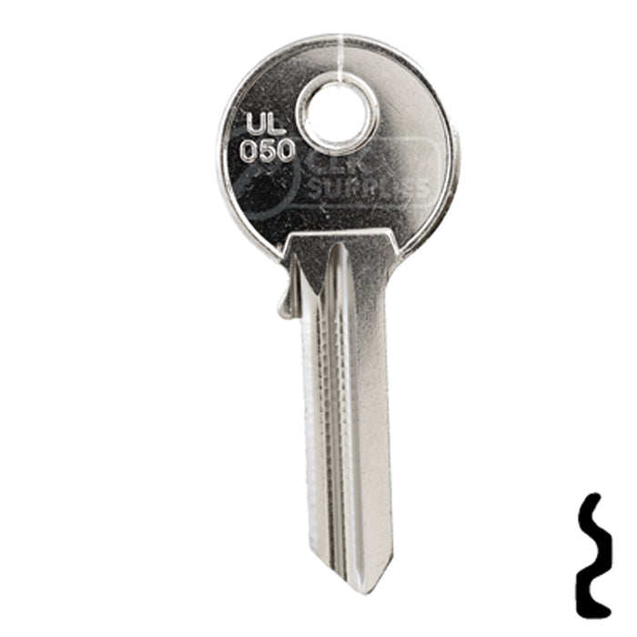 Uncut Key Blank | Universal | UL050-SI Office Furniture-Mailbox Key Ilco