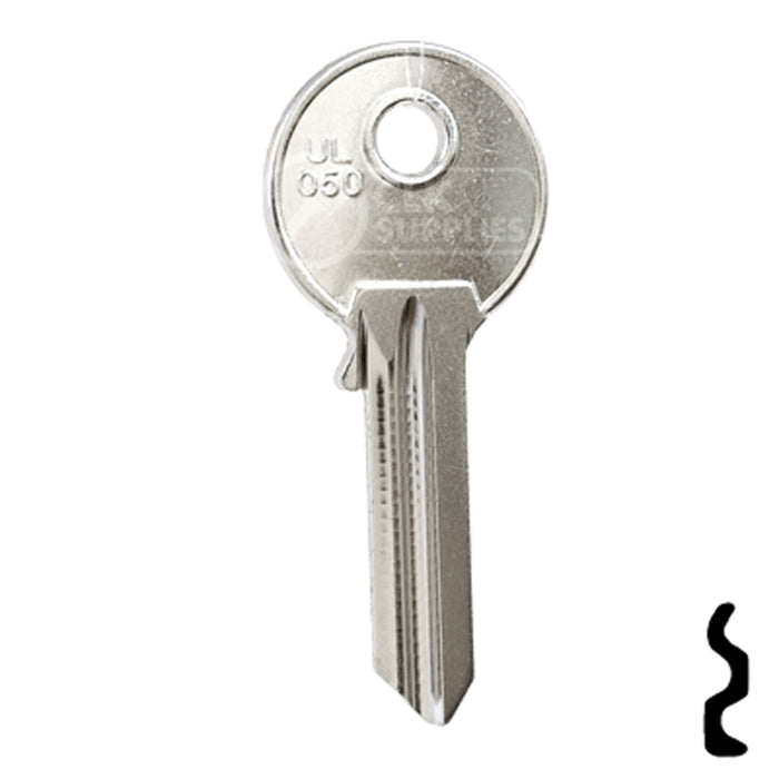 Uncut Key Blank | Universal | UL050-SI Office Furniture-Mailbox Key Ilco