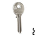 Uncut Key Blank | Universal | UL050-SI Office Furniture-Mailbox Key Ilco