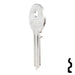 Uncut Key Blank | Universal | UL050-SI Office Furniture-Mailbox Key Ilco