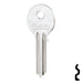 Uncut Key Blank | Universal | UL050-SI Office Furniture-Mailbox Key Ilco