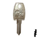 Uncut Key Blank | Wood, Treadway Key | 1674 Office Furniture-Mailbox Key Ilco