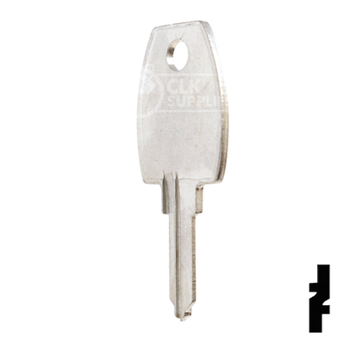 Uncut Key Blank | Wood, Treadway Key | 1674 Office Furniture-Mailbox Key Ilco