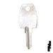 Uncut Key Blank | Wood, Treadway Key | 1674 Office Furniture-Mailbox Key Ilco