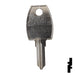 Uncut Key Blank | Wood, Treadway Key | 1674 Office Furniture-Mailbox Key Ilco