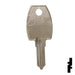 Uncut Key Blank | Wood, Treadway Key | 1674 Office Furniture-Mailbox Key Ilco