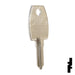 Uncut Key Blank | Wood, Treadway Key | 1674 Office Furniture-Mailbox Key Ilco