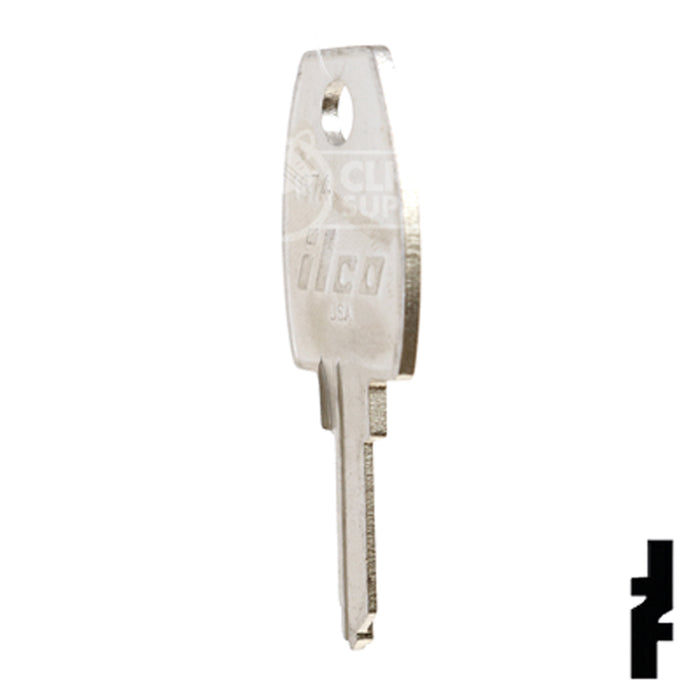 Uncut Key Blank | Wood, Treadway Key | 1674 Office Furniture-Mailbox Key Ilco