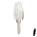 Uncut Key Blank | Wood, Treadway Key | 1674 Office Furniture-Mailbox Key Ilco