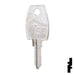 Uncut Key Blank | Wood, Treadway Key | 1674 Office Furniture-Mailbox Key Ilco