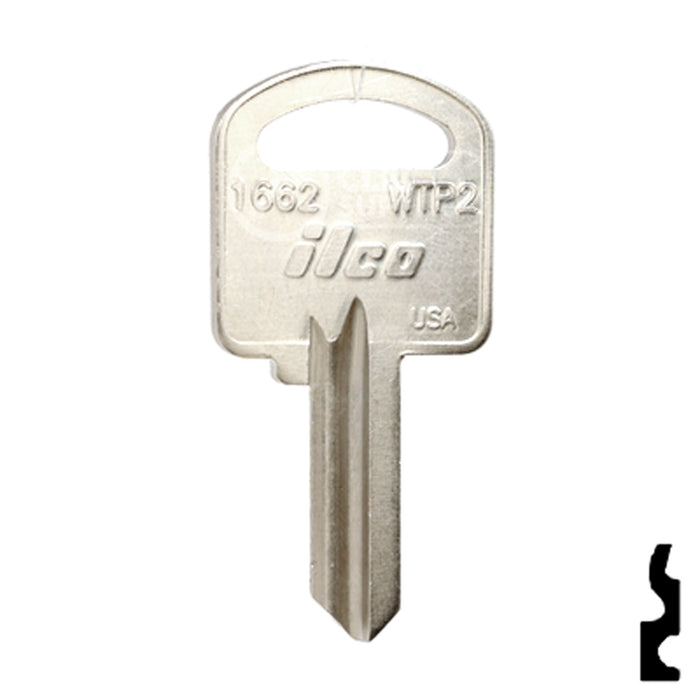 Uncut Key Blank | Wright | 1662, WTP2 Office Furniture-Mailbox Key Ilco