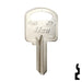 Uncut Key Blank | Wright | 1662, WTP2 Office Furniture-Mailbox Key Ilco