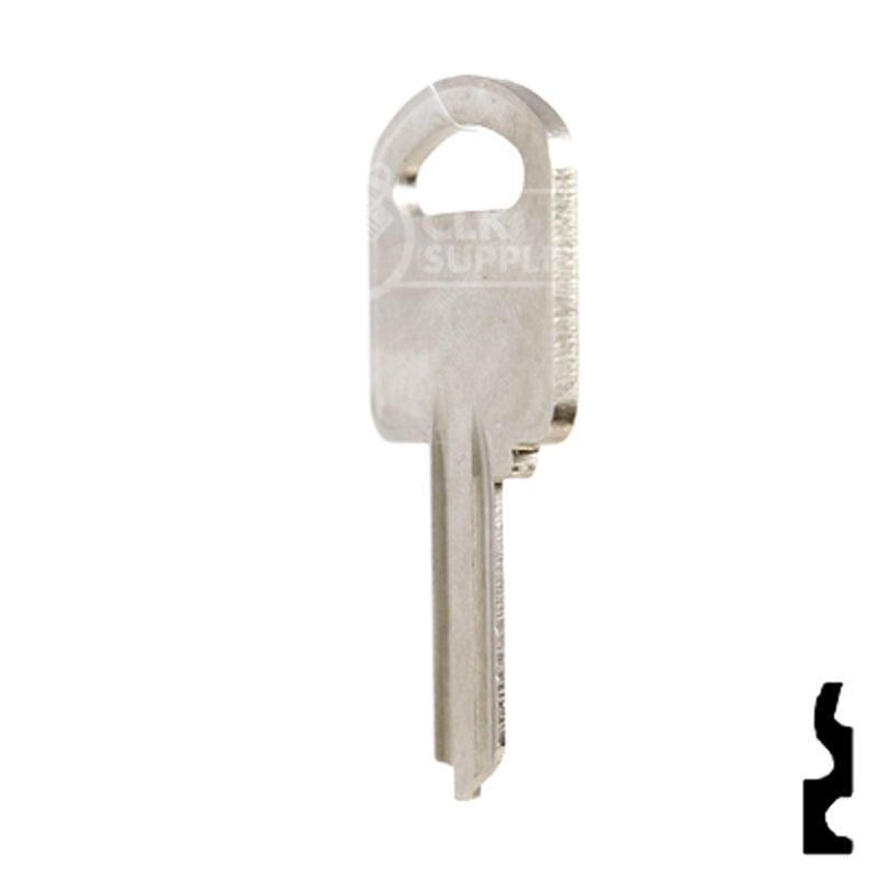 Uncut Key Blank | Wright | 1662, WTP2 Office Furniture-Mailbox Key Ilco