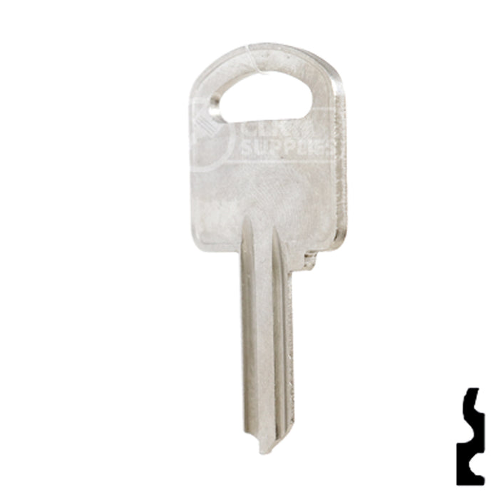 Uncut Key Blank | Wright | 1662, WTP2 Office Furniture-Mailbox Key Ilco