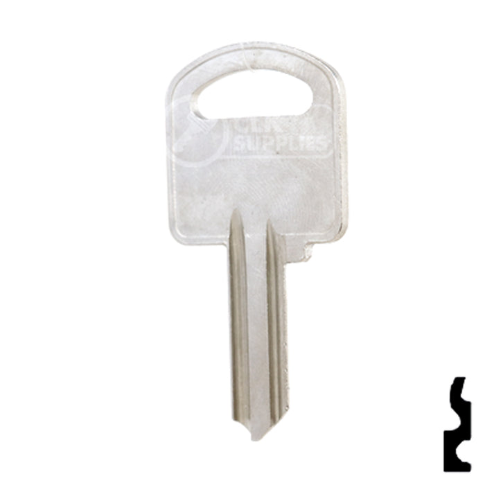 Uncut Key Blank | Wright | 1662, WTP2 Office Furniture-Mailbox Key Ilco