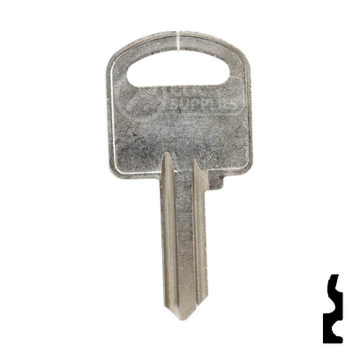 Uncut Key Blank | Wright | 1662, WTP2 Office Furniture-Mailbox Key Ilco