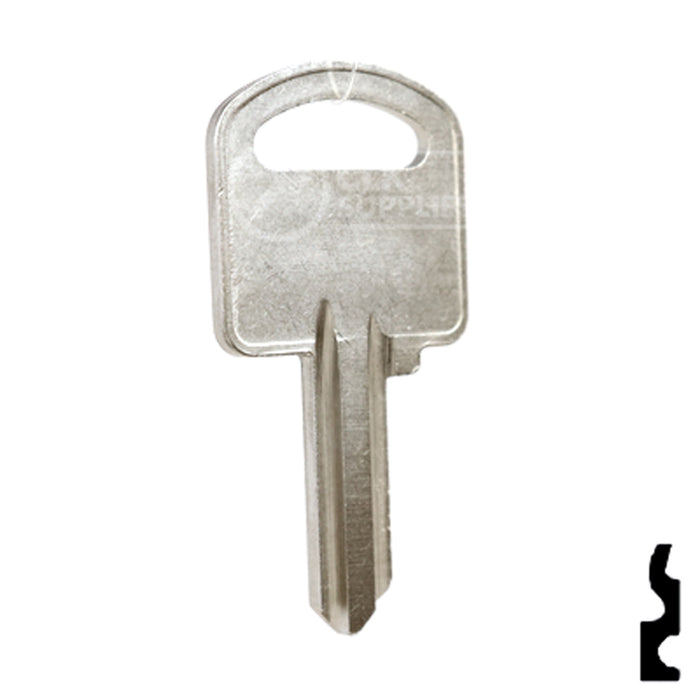 Uncut Key Blank | Wright | 1662, WTP2 Office Furniture-Mailbox Key Ilco