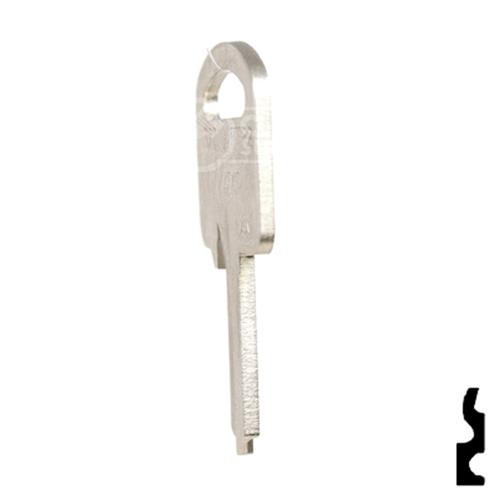 Uncut Key Blank | Wright | 1662, WTP2 Office Furniture-Mailbox Key Ilco