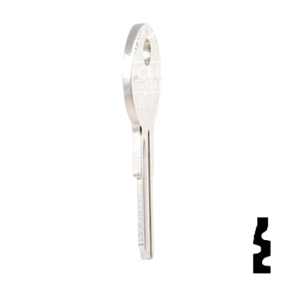 Uncut  Key Blank | Yale | 01122A, Y12 Office Furniture-Mailbox Key Ilco