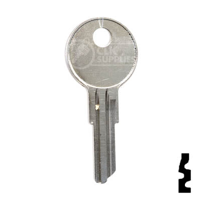 Uncut  Key Blank | Yale | 01122A, Y12 Office Furniture-Mailbox Key Ilco