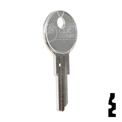 Uncut  Key Blank | Yale | 01122A, Y12 Office Furniture-Mailbox Key Ilco