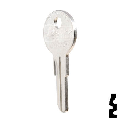 Uncut  Key Blank | Yale | 01122A, Y12 Office Furniture-Mailbox Key Ilco