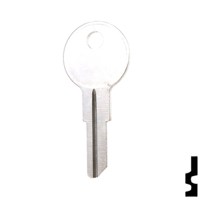 Uncut Key Blank | Yale | 01122R, Y13 Office Furniture-Mailbox Key Ilco