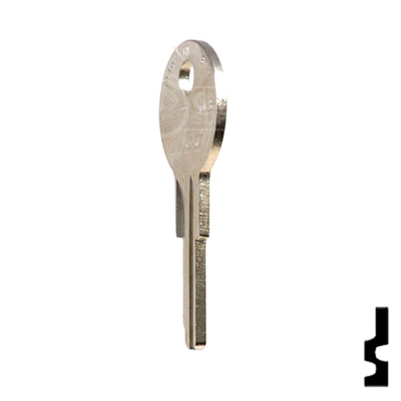 Uncut Key Blank | Yale | 01122R, Y13 Office Furniture-Mailbox Key Ilco