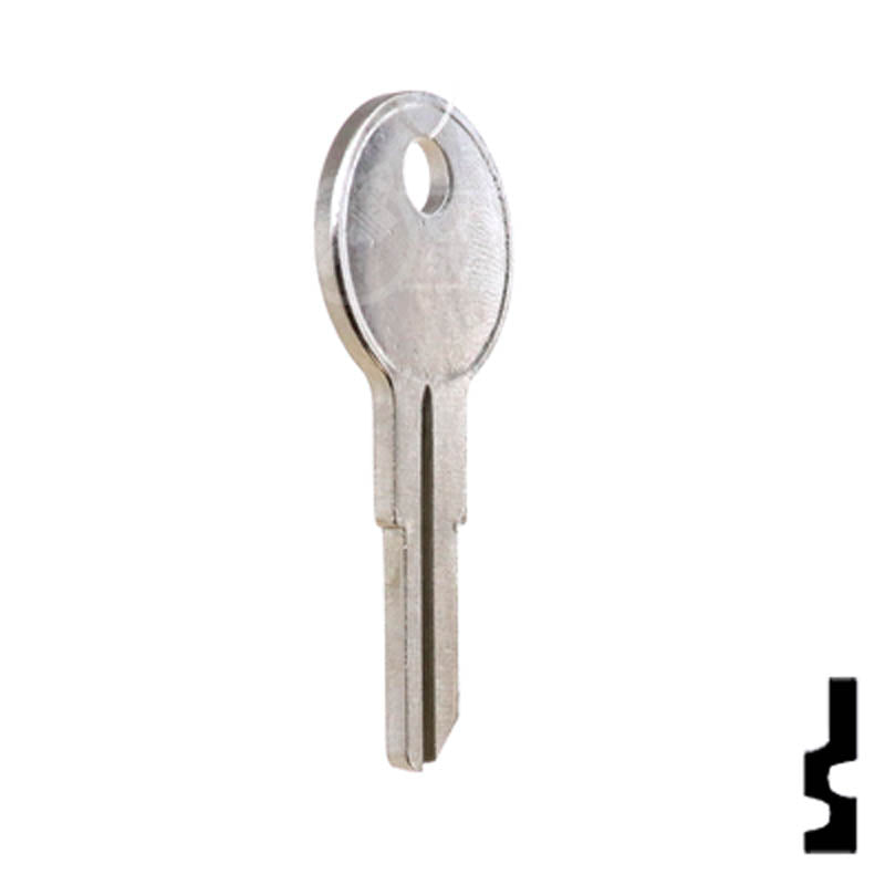 Uncut Key Blank | Yale | 01122R, Y13 Office Furniture-Mailbox Key Ilco