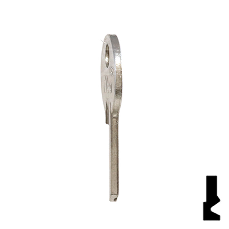 Uncut Key Blank | Yale | 1132 Office Furniture-Mailbox Key Ilco