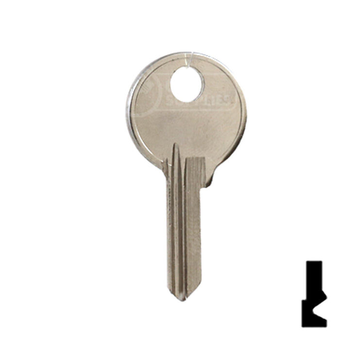Uncut Key Blank | Yale | 1132 Office Furniture-Mailbox Key Ilco