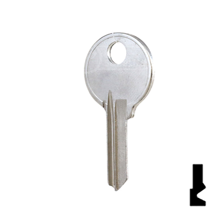 Uncut Key Blank | Yale | 1132 Office Furniture-Mailbox Key Ilco