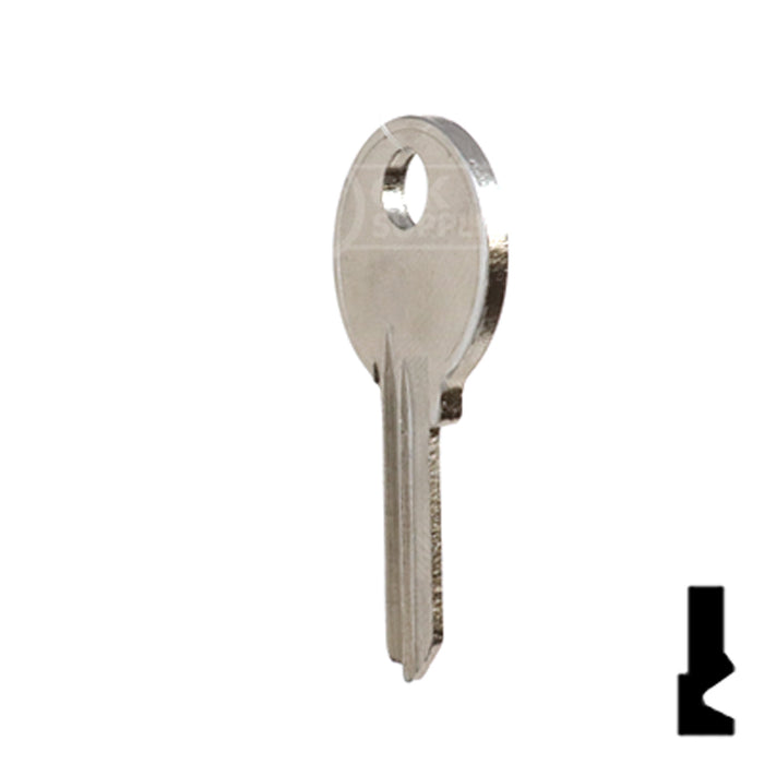 Uncut Key Blank | Yale | 1132 Office Furniture-Mailbox Key Ilco