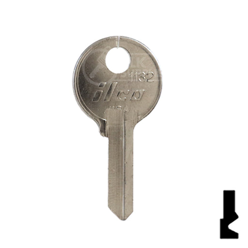 Uncut Key Blank | Yale | 1132 Office Furniture-Mailbox Key Ilco