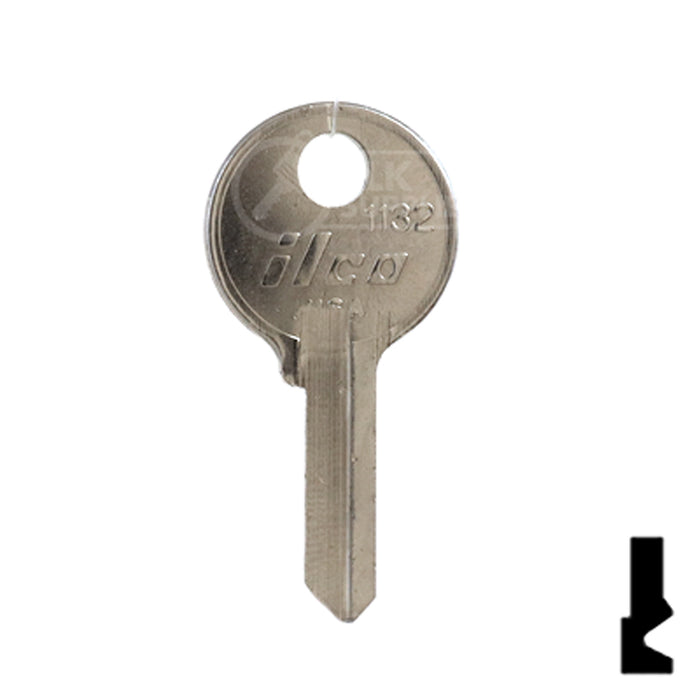Uncut Key Blank | Yale | 1132 Office Furniture-Mailbox Key Ilco