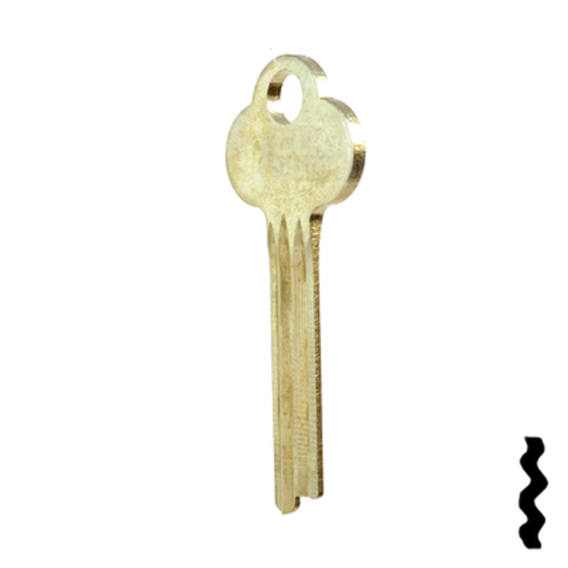 Uncut Key Blank | Yale | 1587 Office Furniture-Mailbox Key Ilco