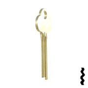 Uncut Key Blank | Yale | 1587 Office Furniture-Mailbox Key Ilco